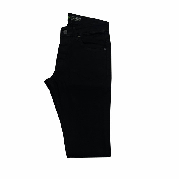 Lacoste Black Color Jean Straight Line for Men