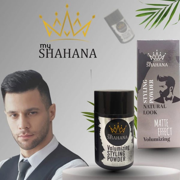 Shahana Volumizing Hair Styling Powder for Men