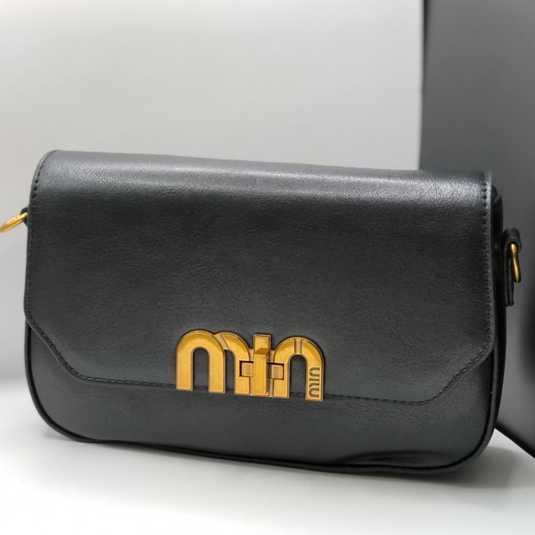Miu Miu Leather Shoulder Flap Bag