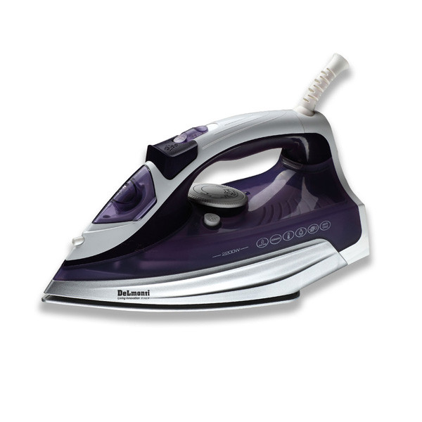 DeLmonti Steam iron Nano Ceramic Soleplate Model No. DL955