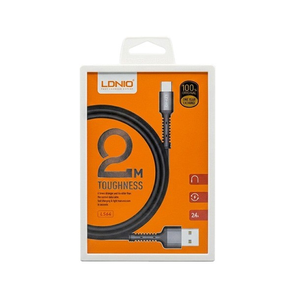 Ldnio Toughness 2m Fast Charging & Data Sync Cable, Model No. LS64