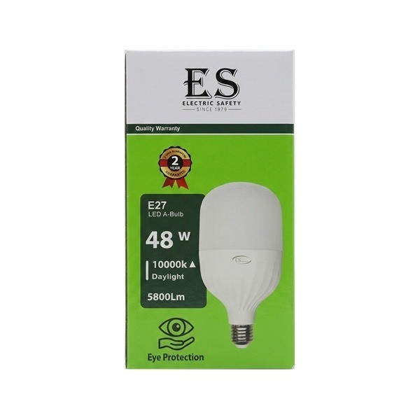 Electric Safe LED A-Bulb, 48W, Model No. E27