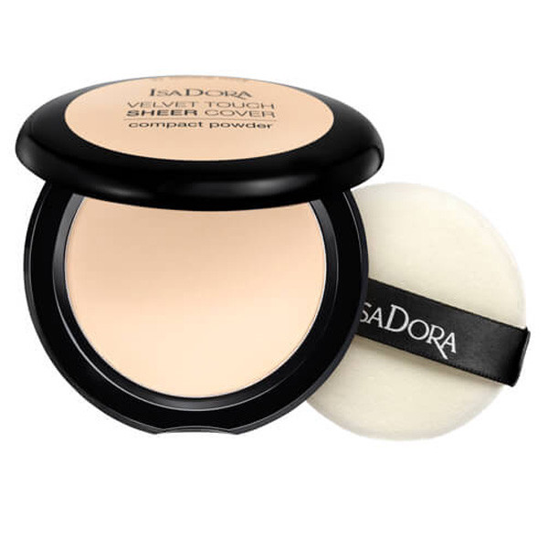 Isadora Velvet Touch Sheer Cover Pressed Powder Vanilla 10g