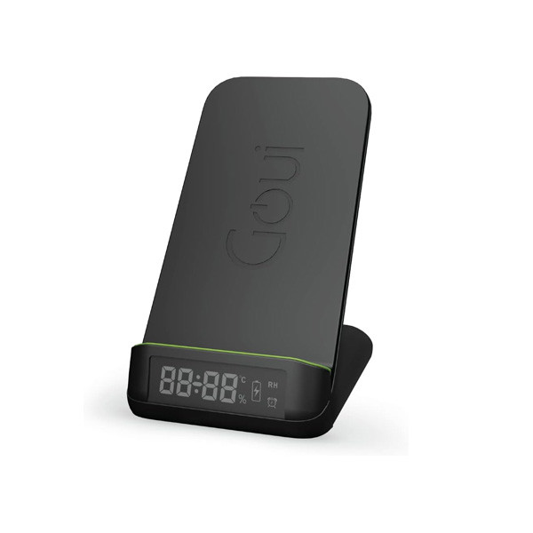 Goui Bot Wireless Charger Stand + Alarm Clock Model No. G-CLOCK15WQI-K