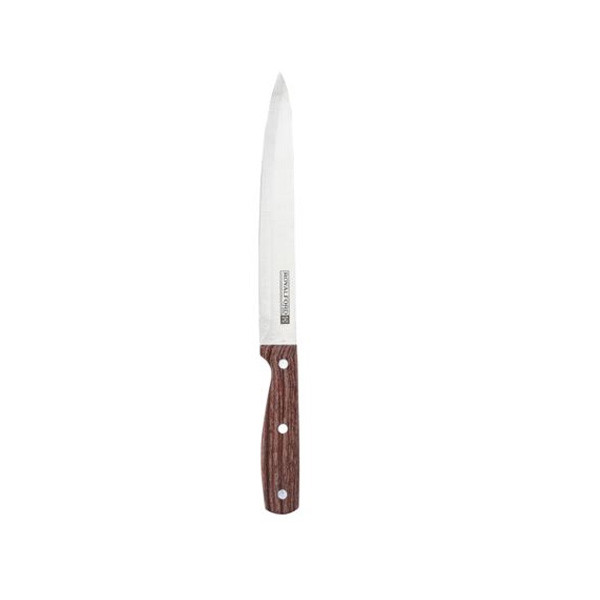 Royalford Knife-17 8" Slicer Knife/Wooden handle 1X48, Model No. RF9661