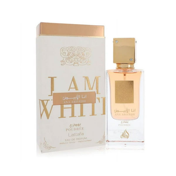 Lattafa Ana Abiyedh Poudree EDP Spray 2.0 FL. Oz, Unisex, 60ml