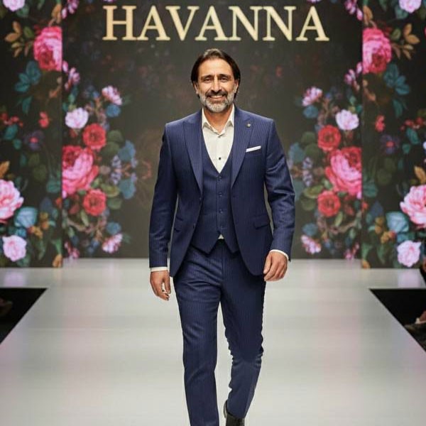 Men's Navy Blue 3-piece Suit – Slim Fit Wedding and Formal