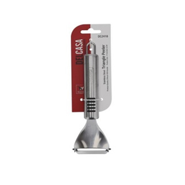 Delcasa Stainless Steel Triangle Peeler with TRP Handle Model No. DC2418