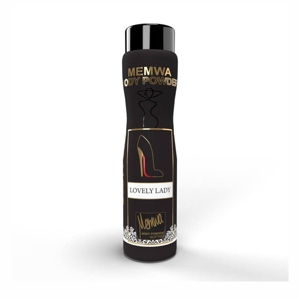 Memwa Body Powder Lovely Lady, for Women, 225ml