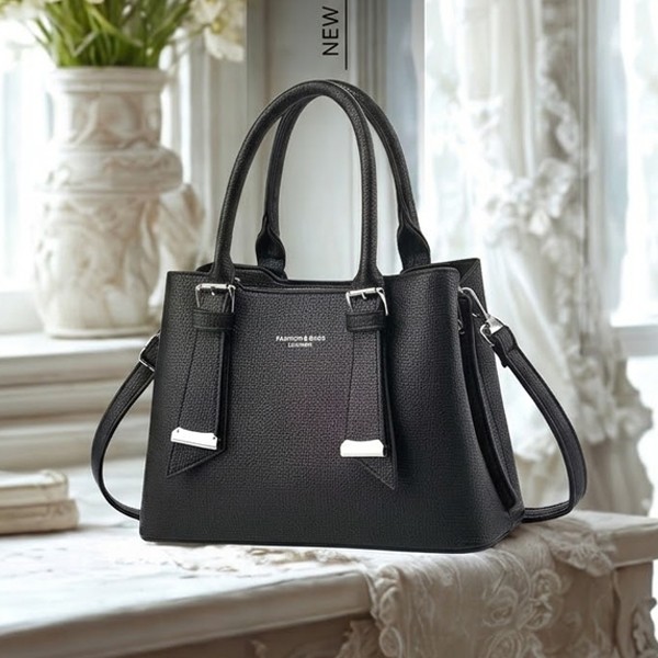 Luxury Top-Handle Tote Handbag