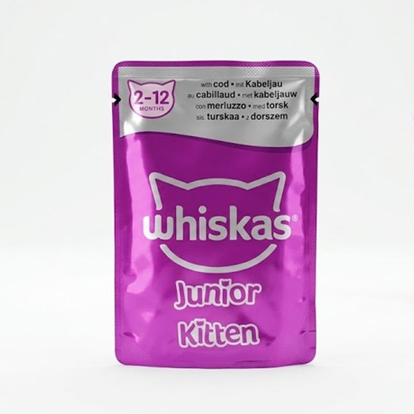 Whiskas Junior (2–12 months) - with Cod