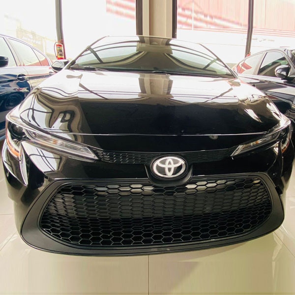 Toyota Corolla LE 2022, Black Color, USED