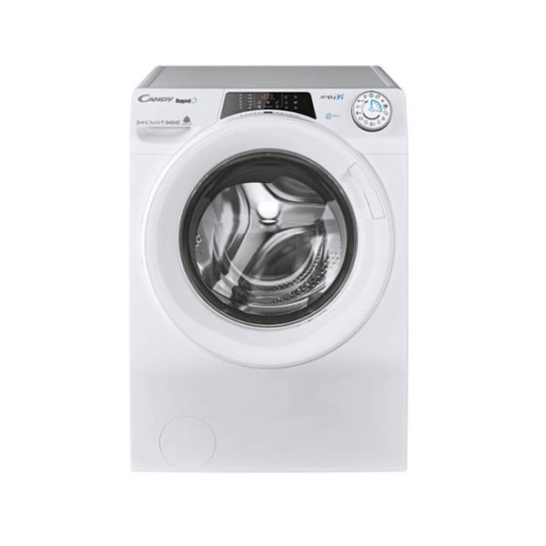 Candy Rapid Washing Machine, 9 Kg, 1400 RPM, White Color, Model No. ROW 4964DWME/1-S