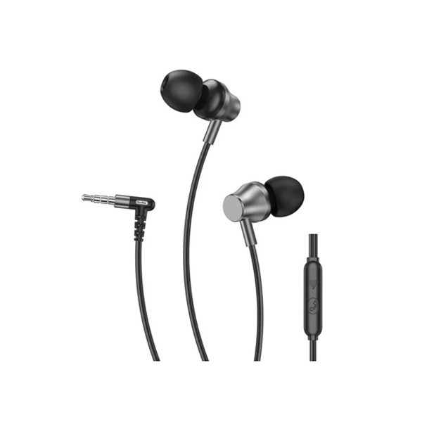 Go-Des Metal Outr Craters Earphone, Black Color, Model No. GD-EP17